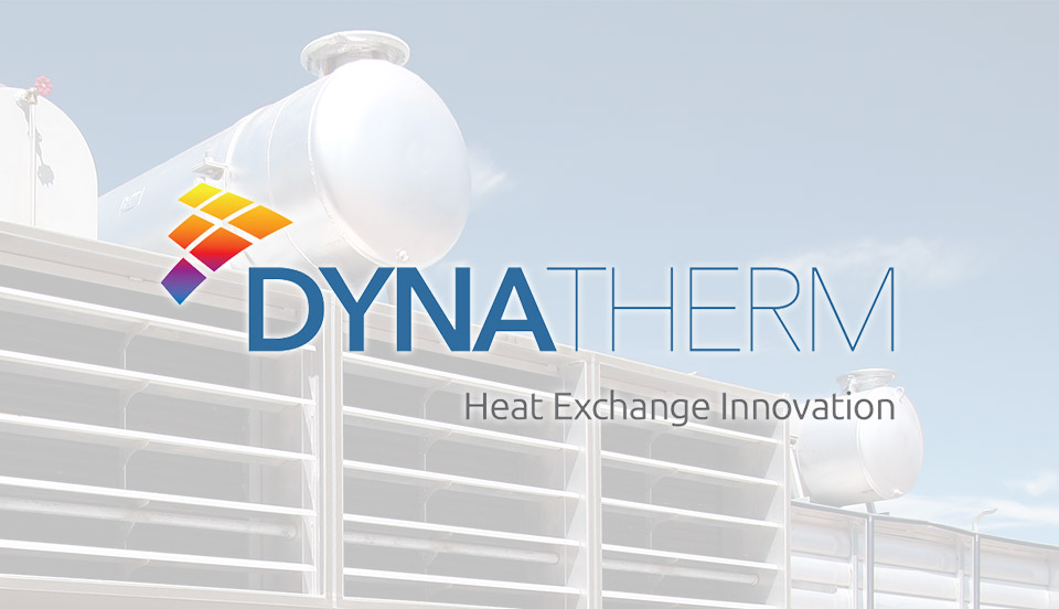 Dynatherm logo, tagline: Engineering Heat Exchange & Cooler Excellence